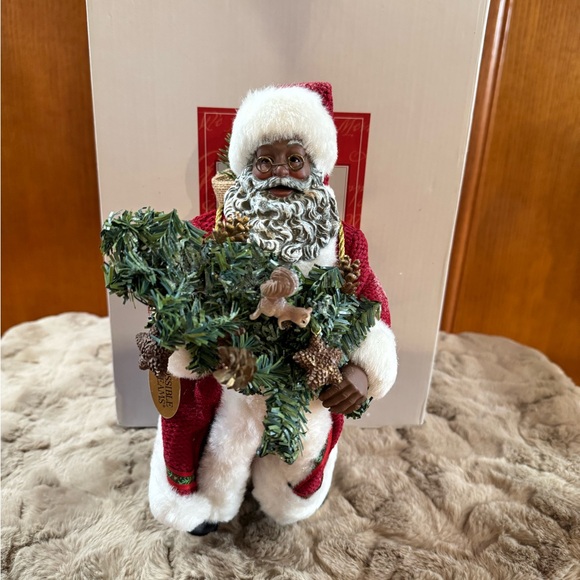 Possible Dreams “Furry Friends” African American Santa - Picture 5 of 6